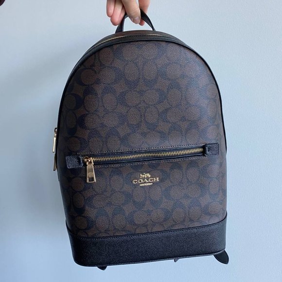 Coach Kenley Backpack In Signature Canvas - Picture 3 of 9